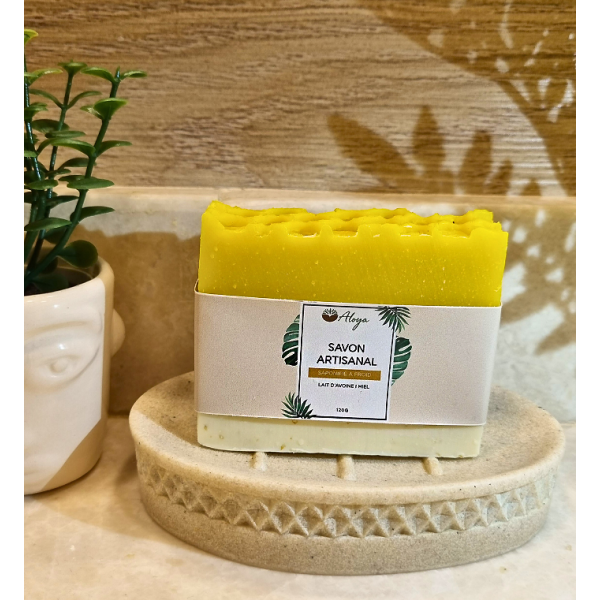 Savon au miel et au lait d'avoine
