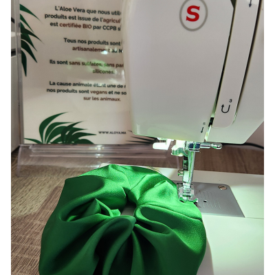 Chouchou en satin de soie (Handmade)