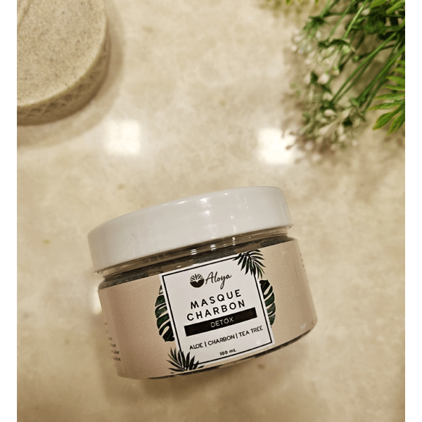 Masque purifiant détox - Argile Verte & Charbon