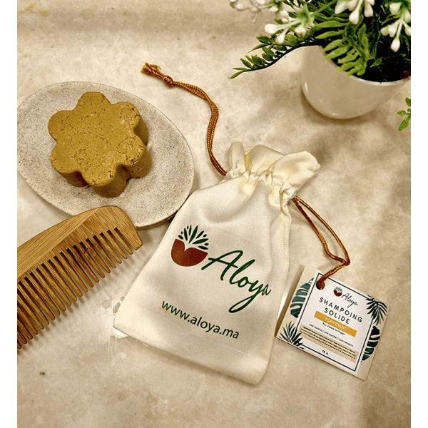 Shampoing solide fortifiant - Cheveux fins/fragiles
