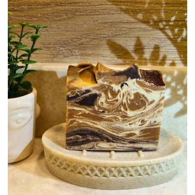 Savon au cacao et au café